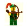 LEGO Minifigure - Castle - FORESTMAN with Bow and Quiver (Mint)