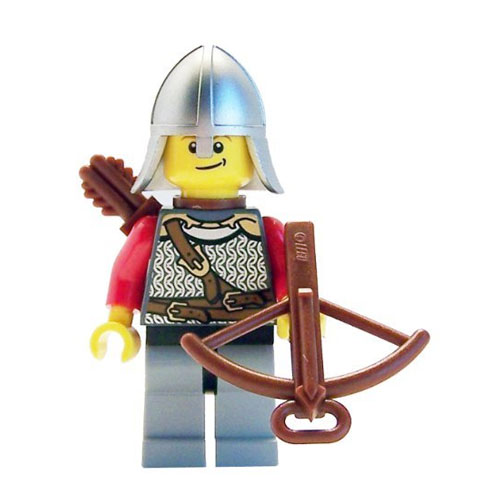 Lego Castle Archer Soldier Minifigure New 