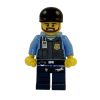LEGO Minifigure - City - ATV POLICE (Mint)
