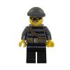 LEGO Minifigure - City - BURGLAR (Gray Knit Cap & Mask) (Mint)
