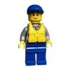 LEGO Minifigure - City - COAST GUARD CREW MEMEBER (Male) (Mint)