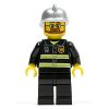 LEGO Minifigure - City - FIREFIGHTER (Beard & Glasses) (Mint)