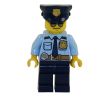 LEGO Minifigure - City - POLICE OFFICER (Police Hat & Sunglasses) (Mint)