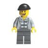 LEGO Minifigure - City - PRISONER (Knit Cap, Missing Tooth) (Mint)
