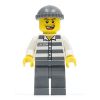 LEGO Minifigure - City - JAIL PRISONER (Missing Tooth) (Mint)