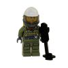 LEGO Minifigure - City - VOLCANO EXPLORER with Rock Scanner (Male) (Mint)