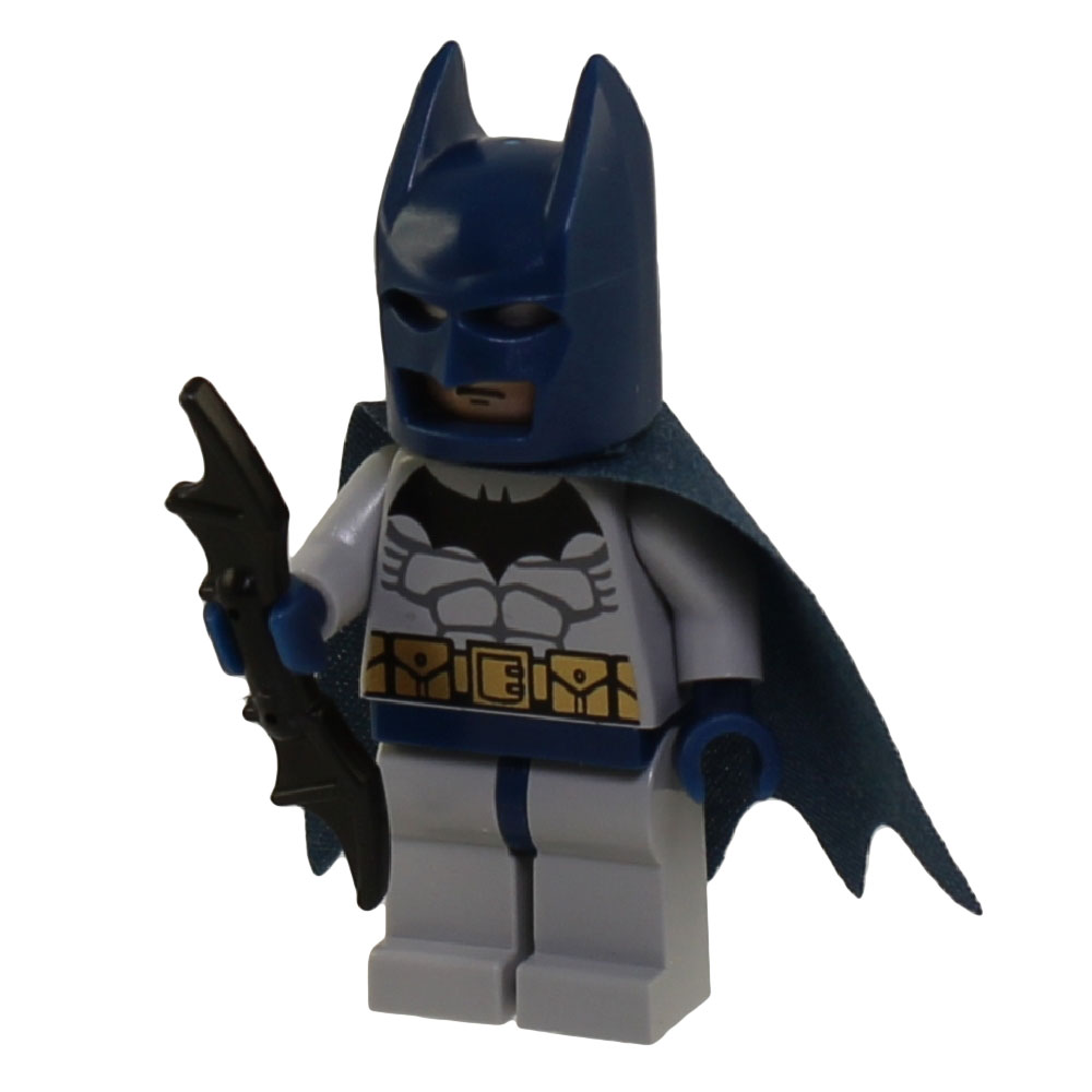 LEGO Minifigure - DC Comics Super Heroes - BATMAN with Cape & Batarang (Gray  Suit & Blue Cowl): : Sell TY Beanie Babies, Action  Figures, Barbies, Cards & Toys selling online
