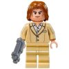 LEGO Minifigure - DC Comics Super Heroes - LEX LUTHOR w/ Pistol (Tan Suit) (Mint)