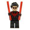 LEGO Minifigure - DC Comics Super Heroes - NIGHTWING with Red Batons (Mint)