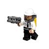 LEGO Minifigure - DC Comics Super Heroes - SECURITY GUARD with Fire Helmet & Pistol (Mint)
