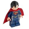 LEGO Minifigure - DC Comics Super Heroes - SUPERMAN (Dark Blue) (Mint)