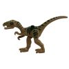 LEGO Minifigure - Dino - COELOPHYSIS DINOSAUR (Dark Green Markings) (Mint)