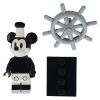 LEGO Minifigure - Disney - VINTAGE MICKEY (Steamboat Willie) (Mint)