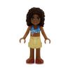 LEGO Minifigure - Friends - ANDREA (Blue Bikini Top) (Mint)