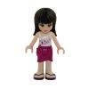 LEGO Minifigure - Friends - MAYA (Pink Skirt & Flower Shirt) (Mint)