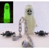 LEGO Minifigure - GHOST with Spiders and Shackles (Glow in the Dark) (Mint)