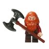 LEGO Minifigure - The Hobbit - GLOIN the Dwarf with Axe (Mint)