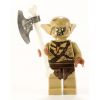 LEGO Minifigure - The Hobbit - GOBLIN SOLDIER #2 with Bone Axe (Mint)