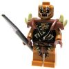 LEGO Minifigure - The Hobbit - GUNDABAD ORC with Shoulder Spikes & Spear (Mint)