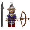 LEGO Minifigure - The Hobbit - LAKE-TOWN GUARD with Spear and Bow & Arrow (Mint)