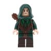 LEGO Minifigure - The Hobbit - MIRKWOOD ELF with Cowl (Dark Green) (Mint)