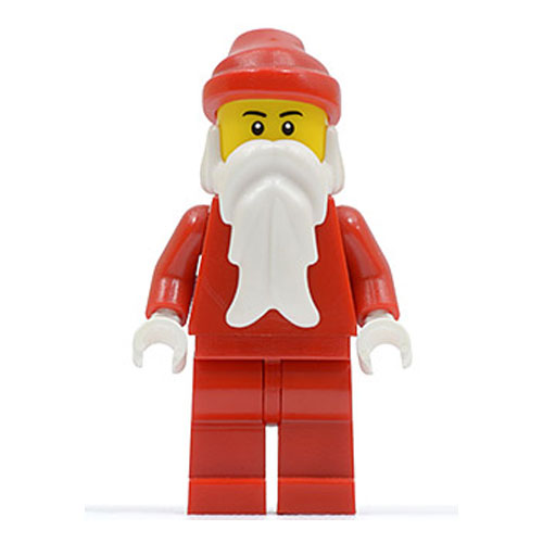 santa claus lego figure