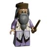 LEGO Minifigure - Harry Potter - ALBUS DUMBLEDORE w/ Wand (Lavender Robe) (Mint)