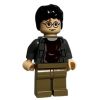 LEGO Minifigure - Harry Potter - HARRY POTTER (Gray Shirt & Tan Legs) (Mint)