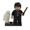 LEGO Minifigure - Harry Potter - HARRY POTTER with Wand & Hedwig (Hogwarts Uniform) (Mint)