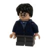 LEGO Minifigure - Harry Potter - HARRY POTTER (Dark Blue Zip-up) (Mint)
