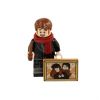 LEGO Minifigure - Harry Potter - JAMES POTTER w/ Family Portrait & Wand (Mint)