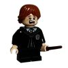 LEGO Minifigure - Harry Potter - RON WEASLEY w/ Wand (Slytherin Robe) (Mint)