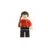 LEGO Minifigure - Harry Potter - VIKTOR KRUM w/ Wand (Red Uniform) (Mint)