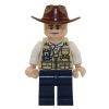 LEGO Minifigure - Jurassic World - VET (Hat) (Mint)