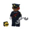 LEGO Minifigure - The LEGO Batman Movie - BARBARA GORDON with Handcuffs & Bat Signal (Mint)