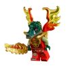 LEGO Minifigure - Legends of Chima - CRAGGER with Flame Wings & Weapon (Mint)