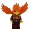 LEGO Minifigure - Legends of Chima - FRAX (Red Outfit - Fire Chi) (Mint)