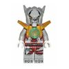 LEGO Minifigure - Legends of Chima - WORRIZ (Pearl Gold Armor) (Mint)