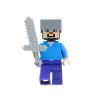 LEGO Minifigure - Minecraft - STEVE with Iron Helmet & Sword (Mint)