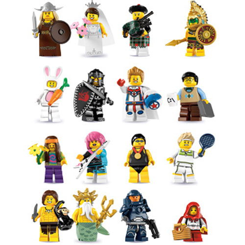 LEGO - Minifigures Series 7 - (COMPLETE SET OF 16) (Mint 