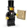 LEGO Minifigure - The LEGO Movie - ABRAHAM LINCOLN (Mint)