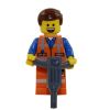 LEGO Minifigure - The LEGO Movie - EMMET with Jackhammer (Mint)