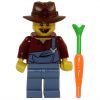 LEGO Minifigure - The LEGO Movie - HANK HAYSTACK with Carrot (Mint)