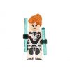 LEGO Minifigure - Marvel Comics Super Heroes - BLACK WIDOW w/ Batons (White Jumpsuit) (Mint)