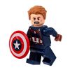 LEGO Minifigure - Marvel Super Heroes - CAPTAIN AMERICA with Shield (Mint)