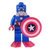 LEGO Minifigure - Marvel Super Heroes - CAPTAIN AMERICA with Shield (Scuba) (Mint)