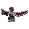 LEGO Minifigure - Marvel Super Heroes - FALCON with Wings and Pistols (Mint)