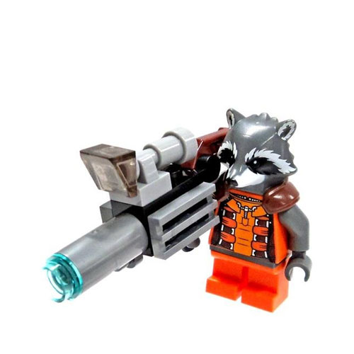 Sow Konkurrence Seminar LEGO Minifigure - Marvel Super Heroes - ROCKET RACCOON with Heavy Weapon  (Mint): Sell2BBNovelties.com: Sell TY Beanie Babies, Action Figures,  Barbies, Cards & Toys selling online
