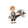 LEGO Minifigure - Marvel Comics Super Heroes - THOR w/ Stormbreaker Axe (White Jumpsuit) (Mint)