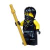 LEGO Minifigure - Ninjago - COLE with Staff (Sleeveless) (Mint)